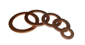 Шайбы медные, стопорные, коленчатого вала